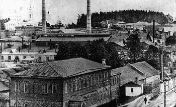 Дятьковский Хрустальный завод в конце XIX века.
